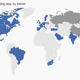 Image for article titled Facebook’s global dominance of messaging, in two maps